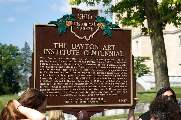 PHOTOS: Ohio historical marker unveiled at Dayton Art Institute