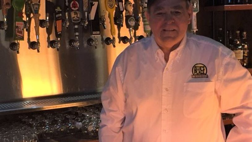 Mike Schwartz inside Ollie’s Tap Room & Whiskey Bar. SUBMITTED