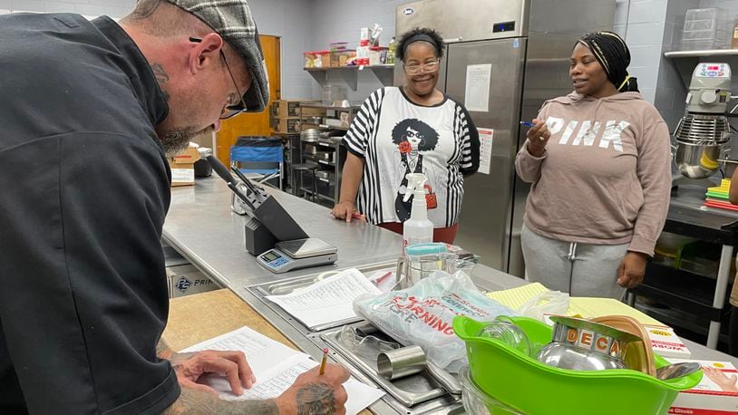 Dayton Cooks, a free culinary program hosted at Grace United Methodist Church, is paving the way for those interested in the food service industry. NATALIE JONES/STAFF