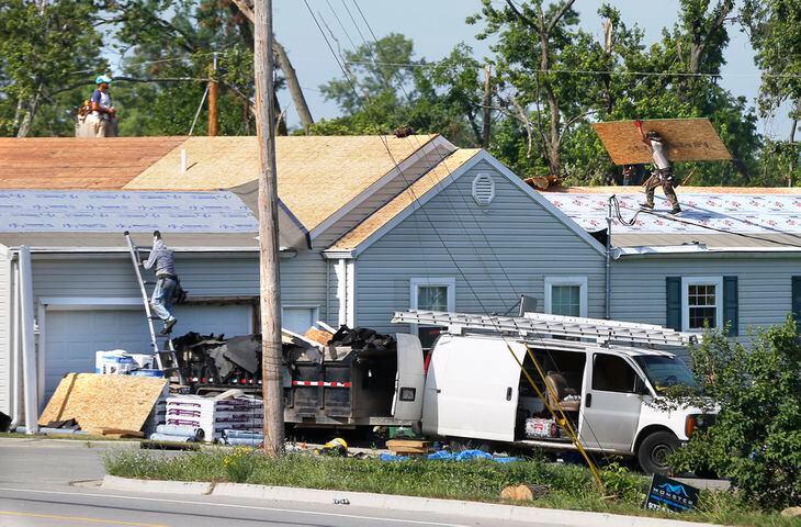 PHOTOS: Dayton, Beavercreek tornado recovery continues