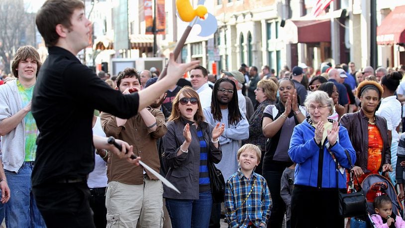 The Big Hoopla Family Festival is happening this year in the Oregon District on Sunday, March 13 from 2 p.m. to 7 p.m.