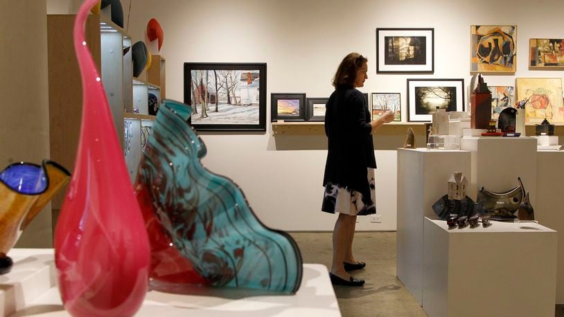 Members of the Contemporary Dayton with “collector-level” membership ($100 annually) are now eligible for free or reduced admission to 85 Modern and Contemporary art centers across the country.  LISA POWELL / STAFF