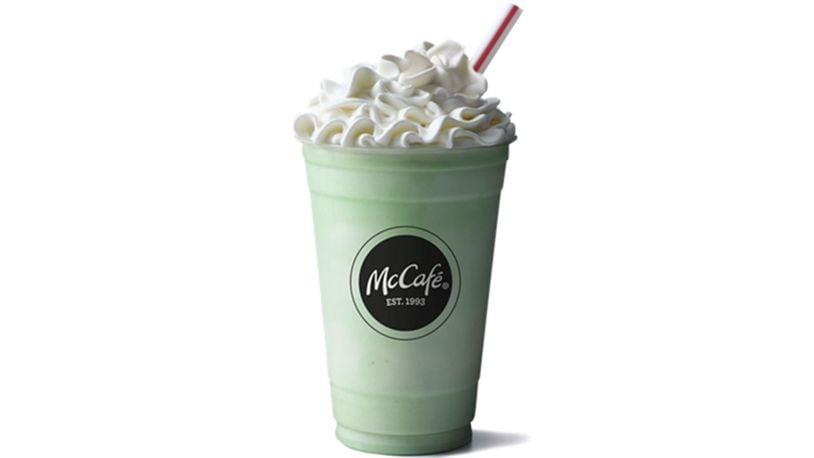 McDonald’s Shamrock Shake has been available at some restaurants since early February.