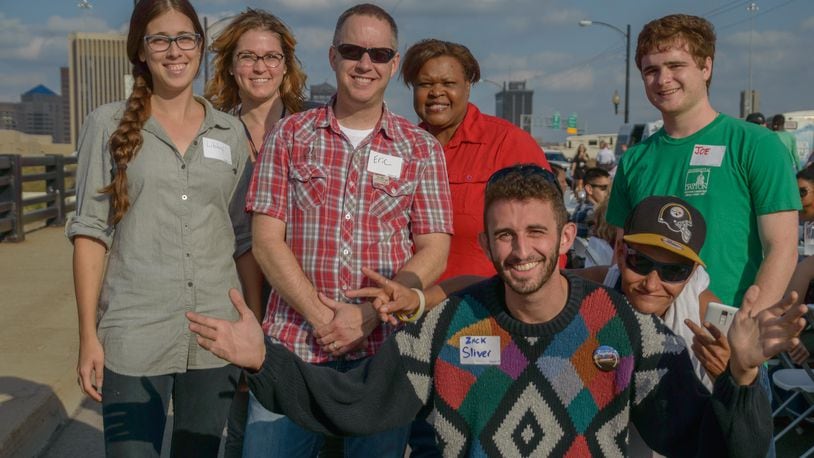 More than 500 Dayton residents gathered on the Third Street Bridge for conversation and a meal during The Longest Table event, which was held Saturday, Oct. 15. The concept was one of the winning projects at the UpDayton Summit.