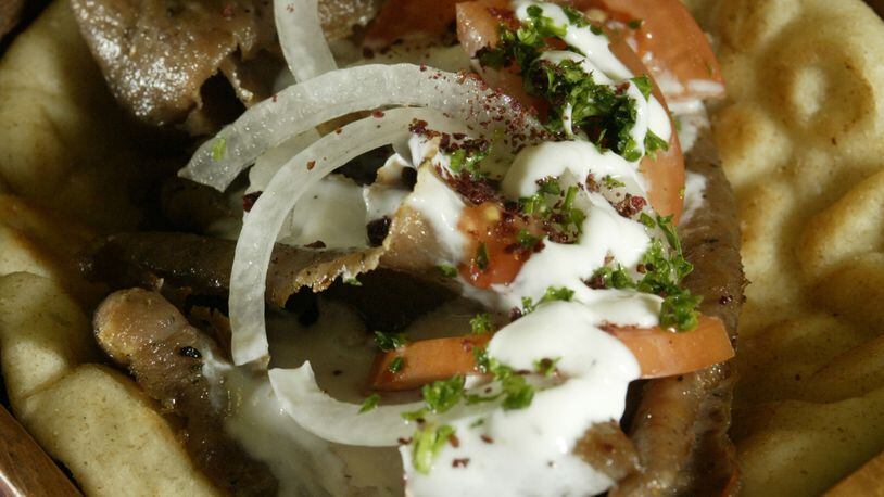 This 2008 image of a gyro is a staff file photo by Teesha McClam