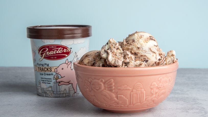 Graeter’s Ice Cream is celebrating the 25th anniversary of the Flying Pig Marathon with the release of a limited edition flavor (CONTRIBUTED PHOTO).