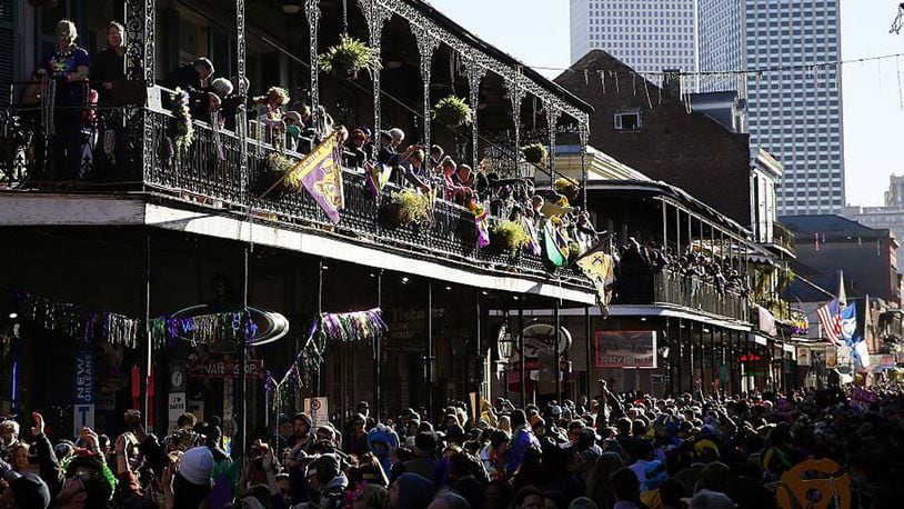 FILE PHOTO: A man was struck and killed by a Mardi Gras parade float Saturday night in New Orleans, the second fatal incident this week. (Jonathan Bachman/Getty Images)