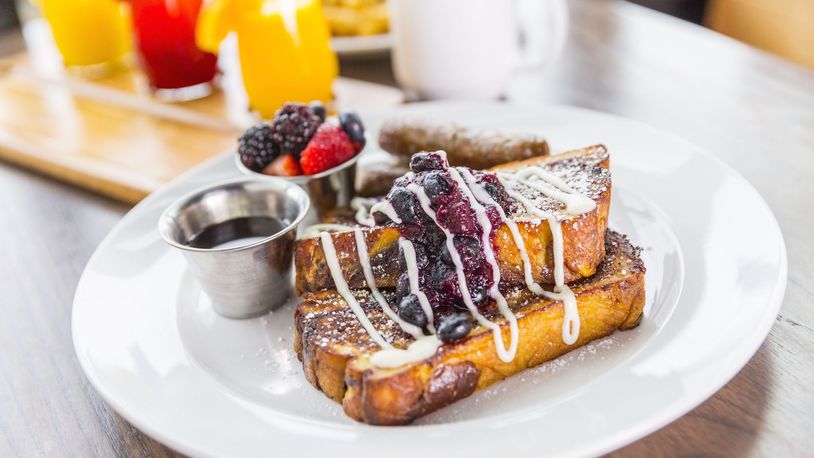 The blueberry French Toast is one of the items on the menu at Toast & Berry. CONTRIBUTED