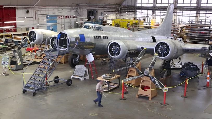 The Memphis Belle is on view at the U.S. Air Force museum. CONTRIBUTED