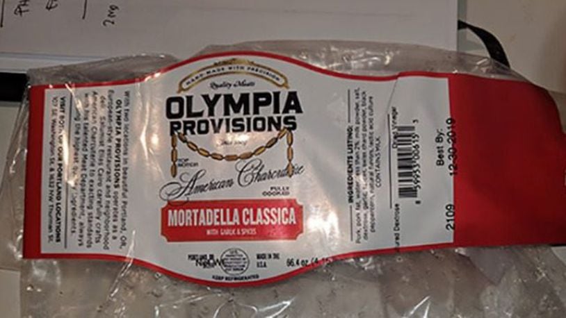Portland, Oregon-based Olympia Meats is recalling nearly 200 pounds of ready-to-eat pork sausage products because of misbranding and an undeclared allergen, the U.S. Department of Agriculture's Food Safety and Inspection Service announced Saturday.