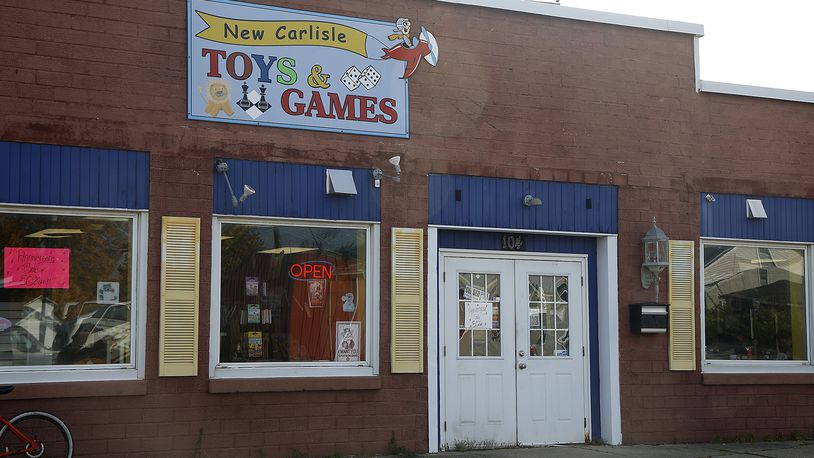 New Carlisle Toys & Games is closing after several years in business. BILL LACKEY/STAFF