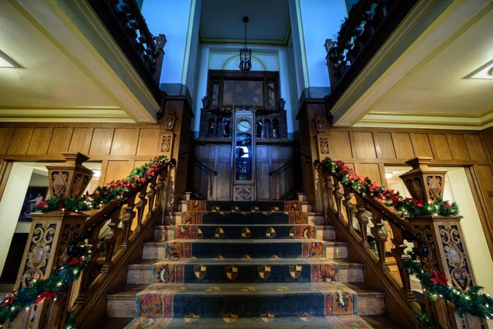 PHOTOS: See Dayton’s historic Engineers Club decorated for the holiday season