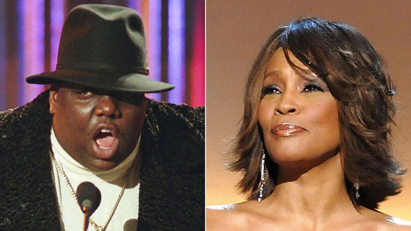 The Notorious B.I.G. and Whitney Houston are among the 16 acts nominated for the Rock and Roll Hall of Fame’s 2020 class.