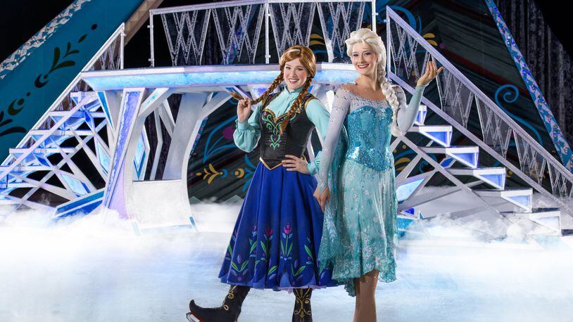 The Disney on Ice Frozen tour will be in Dayton Oct. 11-14 for seven shows at the Wright State University Nutter Center. CONTRIBUTED