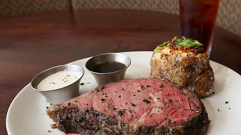 Contributed photo by E.L. Hubbard FIREBIRDS WOOD FIRED GRILL SLOW ROASTED PRIME RIB