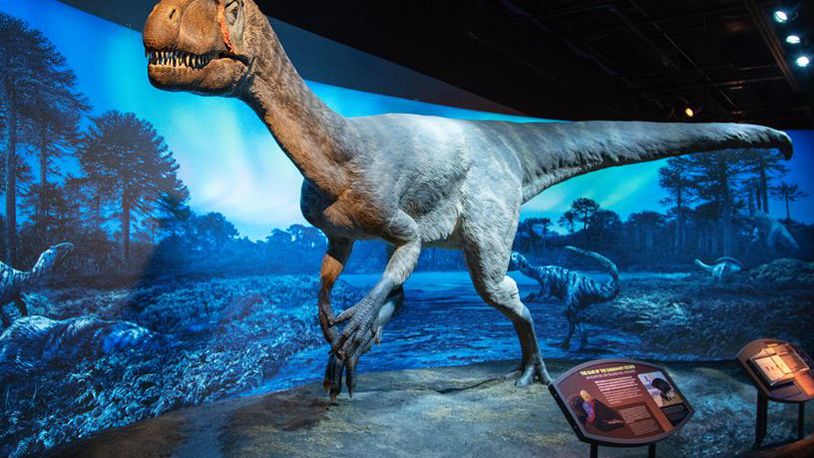 Dinosaurs of Antarctica: The Exhibition at the Cincinnati Museum Center. CONTRIBUTED