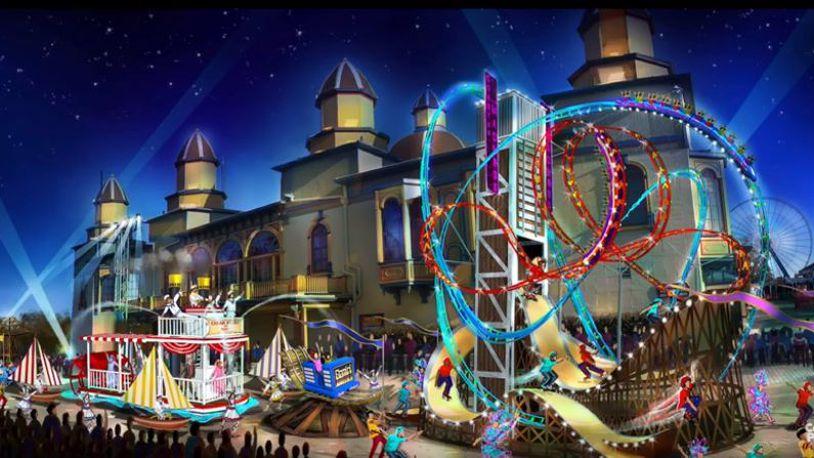 Cedar Point unveiled renders of its new ride and daily parade on YouTube.com Wednesday, Dec. 11, 2019.  The daily parade, Celebrate 150 Spectacular, is pictured.