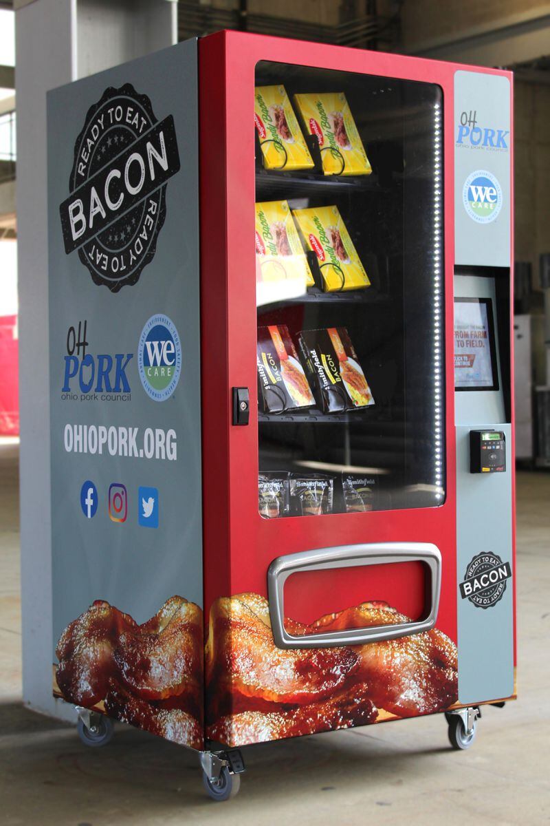 Bacon Vending Machine at Ohio State University