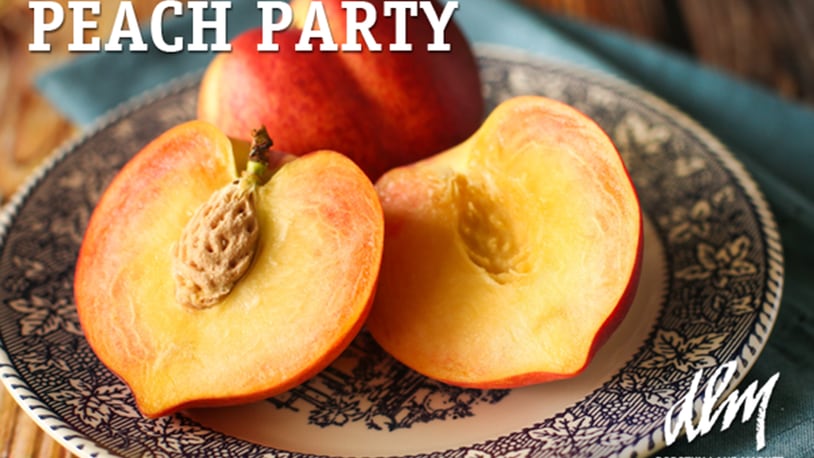 Have a peach party with the help of Dorothy Lane Market.