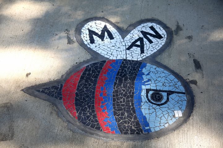 PHOTOS: Colorful mosaic artwork takes over a Kettering neighborhood