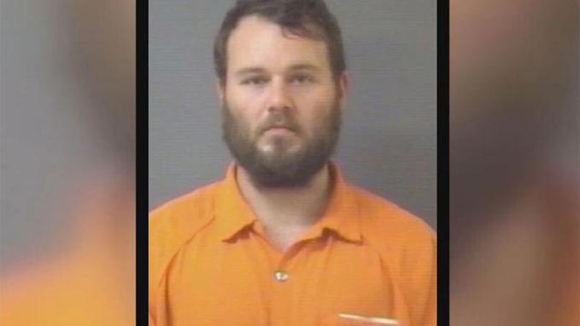 Deputies said Jonathon Bulluck kidnapped the mastiff in the middle of the night from its Rocky Mount home.