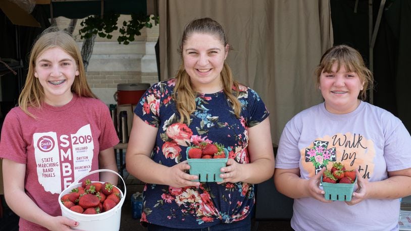 "Peace, Love & Berries" is the theme of this year’s Troy Strawberry Festival returning to downtown Troy on Saturday and Sunday, June 4 and 5. TOM GILLIAM / CONTRIBUTING PHOTOGRAPHER