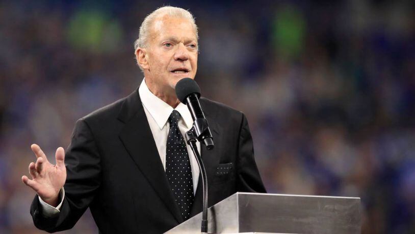 Indianapolis Colts owner Jim Irsay added John Lennon's piano to his musical collection.