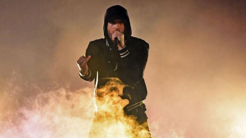 Eminem released his 10th studio album just after midnight Friday.