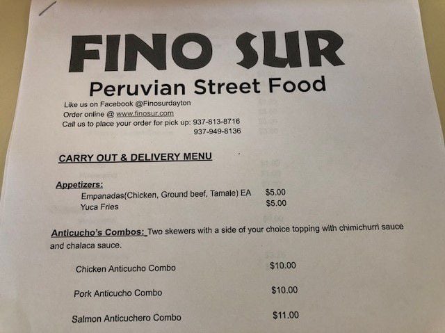PHOTOS: Fino Sur Peruvian Street Food in the Cross Point Centre in Centerville