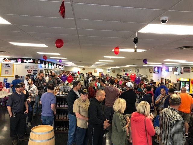 Bourbon lovers turn out in droves in Kettering for ‘Oopsie’ bourbon with a bargain price