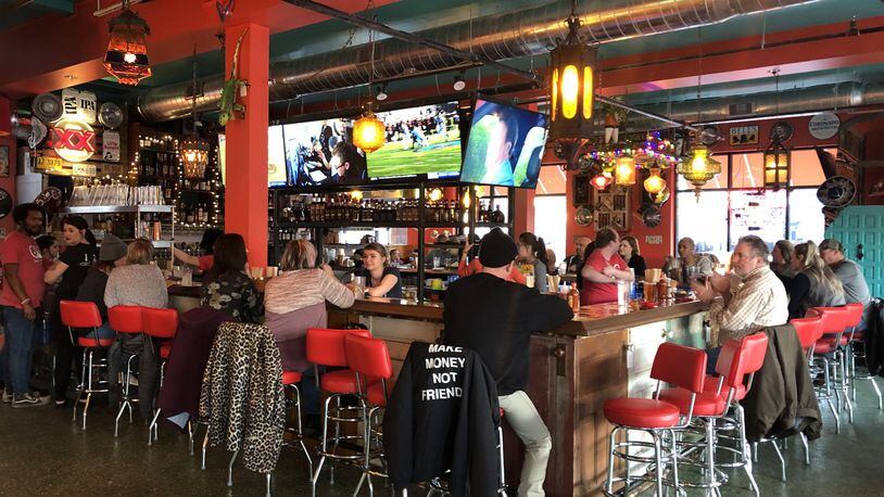 Local Cantina has opened in the Centerfield Flats at Water Street. The chain’s Dayton restaurant is the first location outside of central Ohio. CORNELIUS FROLIK / STAFF