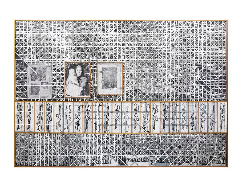 	 Artist Zachary Armstrong's  Untitled Large Grid, 2020, will be among the Contemporary Dayton at the Dayton Arcade inaugural exhibitions on view April 30 to July 17, 2021. CONTRIBUTED PHOTO