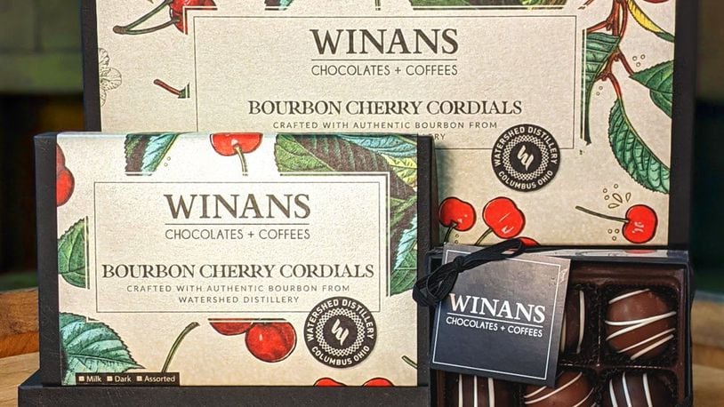 The beloved local chocolatier and coffee shop has released a special collaboration with Columbus-based Watershed Distillery just in time for the holiday shopping season. Bourbon Cherry Cordials with Watershed Bourbon is now available for purchase online, ready to ship to your home.