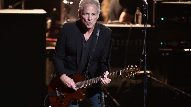 Lindsey Buckingham performed with Fleetwood Mac during the MusiCares Person of the Year honoring the band in late January.