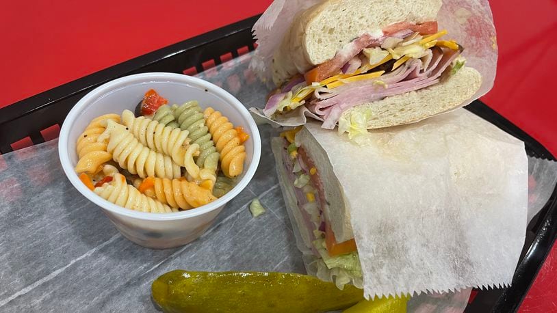 Tom & Dot’s Gelato Shop in downtown Miamisburg has added lunch service 11 a.m. to 4 p.m. Tuesday through Saturday featuring sandwiches and daily soups. NATALIE JONES/STAFF