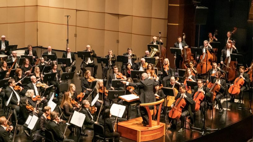 Dayton Philharmonic Orchestra conductor Neal Gittleman says he’s looking forward to more “performances, more people in the audience and more excitement “ in the 2022-2023 DPAA season. PHOTO BY ANDY SNOW