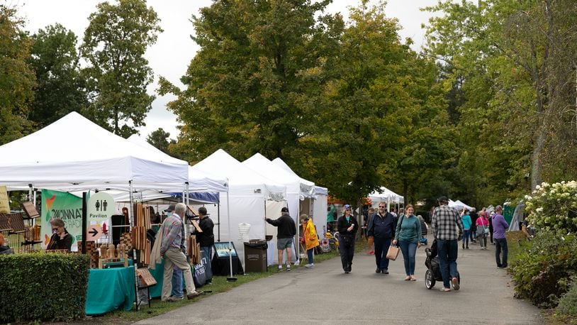 The 2-day Pyramid Hill Art Fair is celebrating 20 years this year. The event takes place Saturday and Sunday and features dozens of artist vendors and a few food trucks. CONTRIBUTED