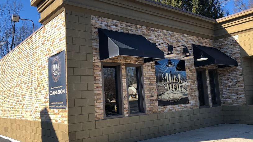 The Dayton area's newest Asian restaurant, Thai Table, is scheduled to open its doors to the public on Tuesday, March 9 in the former Geez Grill & Pub space off Far Hills Avenue in Washington Twp. MARK FISHER/STAFF