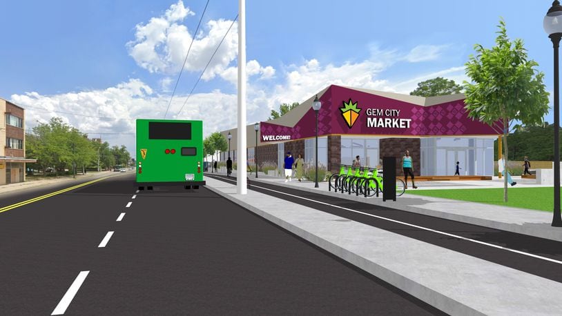 The Gem City Market is expected to open in early 2021. CONTRIBUTED