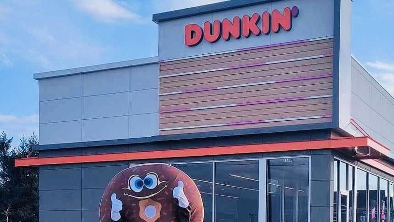The area’s newest Dunkin’ at 7680 Old Troy Pike in Huber Heights is now open. CONTRIBUTED PHOTO