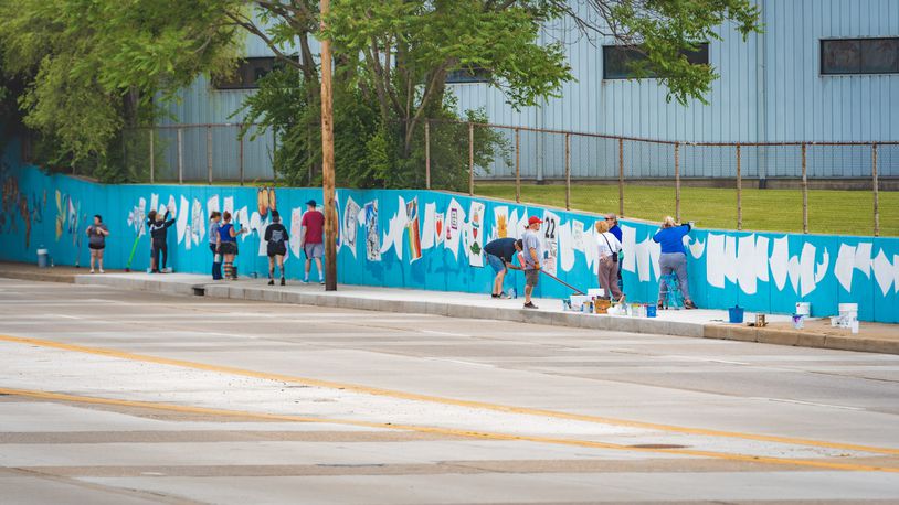 Goodwill Easterseals Miami Valley Miracle Clubhouse will dedicate the Love You Mural on June 26. CONTRIBUTED