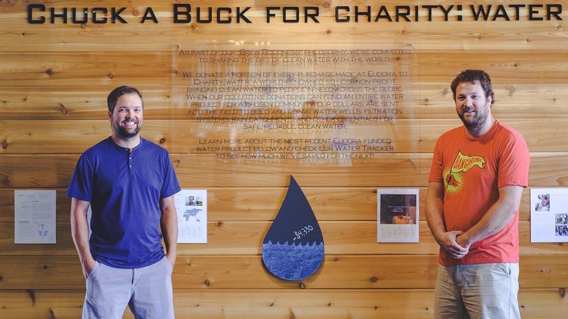 Eudora Brewing Company in Dayton has created their new Chuck a Buck game to raise money for clean water initiatives around the world.