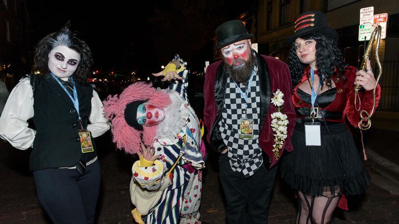 The Oregon District’s 37th Annual Hauntfest returns from 7 p.m. to 1 a.m. Saturday, Oct. 28 on East Fifth Street in Dayton. TOM GILLIAM / CONTRIBUTING PHOTOGRAPHER