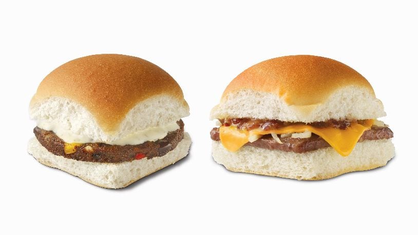 White Castle is offering Bacon Jam with Smoked Cheddar Sliders and Dr. Praeger’s Black Bean Sliders, for a limited time. SUBMITTED