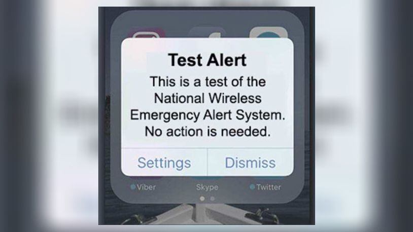 FEMA and the FCC are scheduled to test the Emergency Alert System and Wireless Emergency Alerts on Wednesday, Aug. 11, 2021, at 2:20 p.m. Photo courtesy the National Weather Service