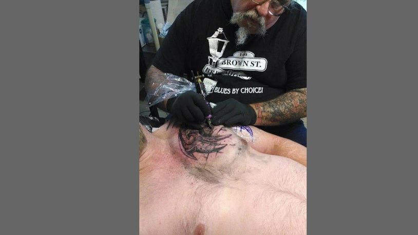 A GoFundMe page has been set up for Glenn Scott, business owner and tattoo artist.