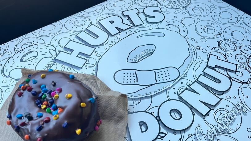 Hurts Donut is located at 12110 Mason Montgomery Road in Cincinnati. NATALIE JONES/STAFF