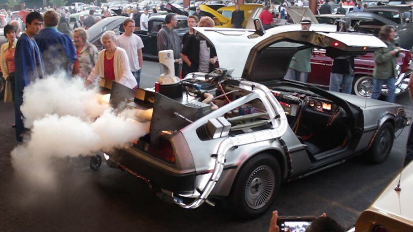 Bar 145 at Austin Landing will take guests “Back to the ’80s” this Saturday night with the help of a wing-doored Delorean similar to the car central to the plot of the classic ’80s movie “Back to the Future.” SUBMITTED