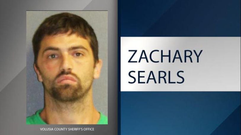 A sheriff’s deputy at the scene issued a countywide alert for the stolen truck and its driver, and it wasn’t long before the suspected thief, Zachary Searls, 27, was found, authorities said.