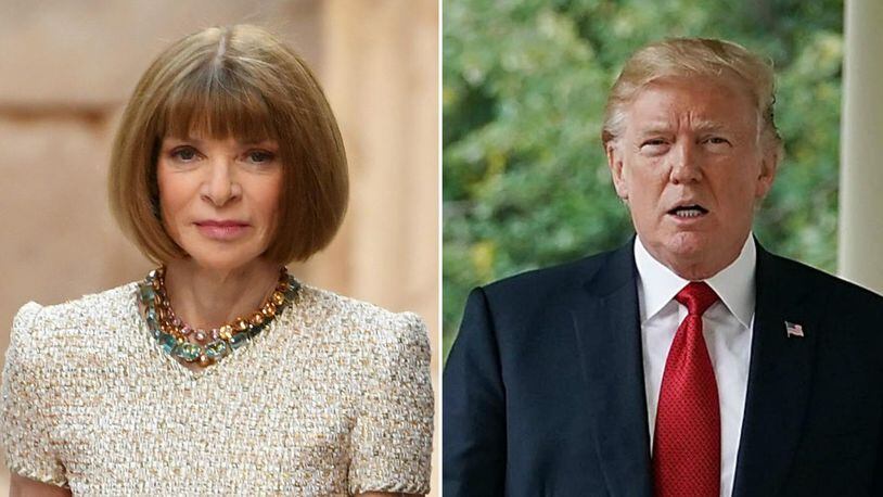 While on "The Late Late Show with James Corden," Vogue editor Ana Wintour said she would not invite President Donald Trump back to her famed Met Gala.